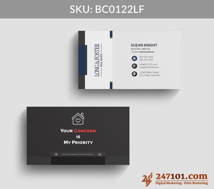 Real Estate Business Cards - BC0122 - Image 12