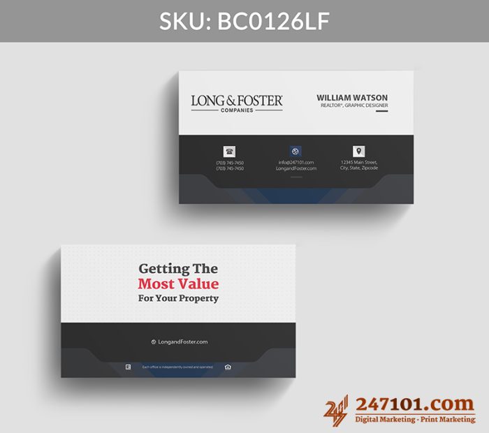 Real Estate Business Cards - BC0126 - Image 8