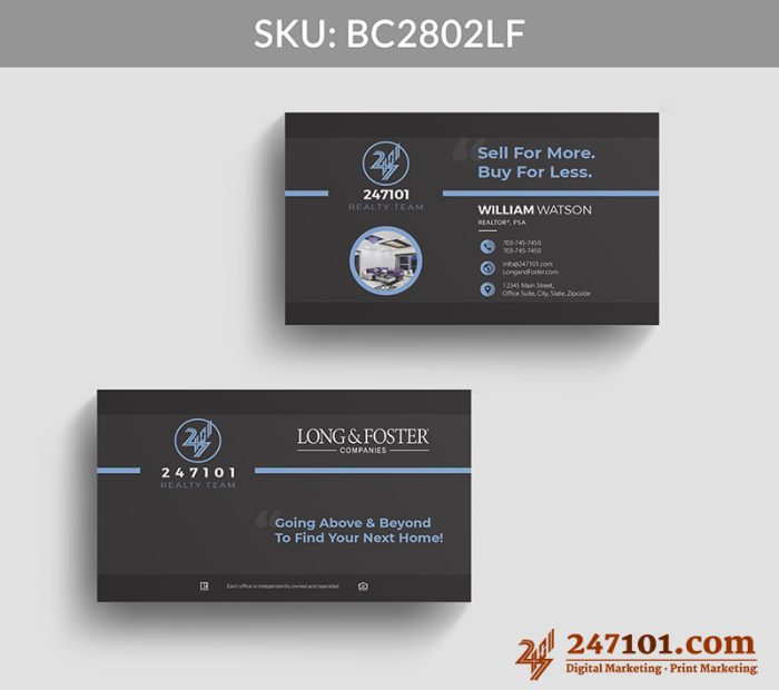 Real Estate Business Cards - BC2802 - Image 6