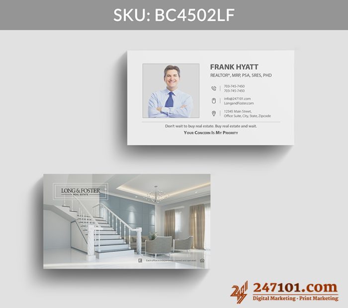 Real Estate Business Cards - BC4502 - Image 10