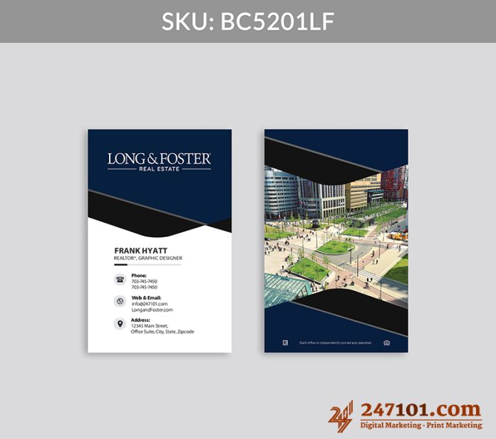 Real Estate Business Cards - BC5201 - Image 19