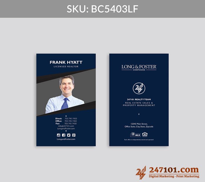 Real Estate Business Cards - BC5403 - Image 20