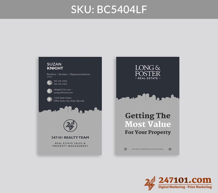 Real Estate Business Cards - BC5404 - Image 20