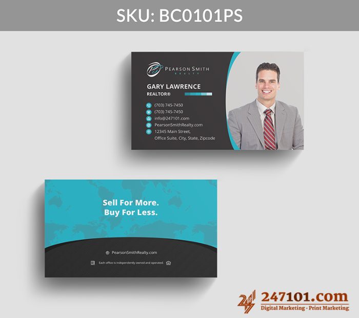 Real Estate Business Cards - BC0101 - Image 4