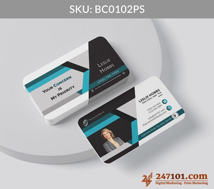 Real Estate Business Cards - BC0102 - Image 4