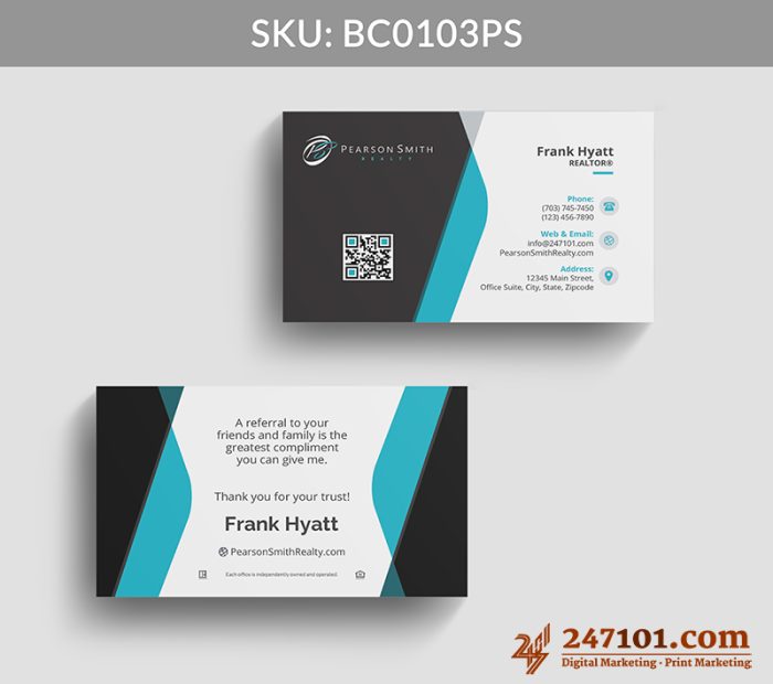 Real Estate Business Cards - BC0103 - Image 4