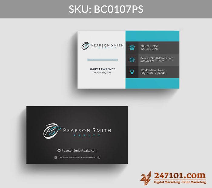 Real Estate Business Cards - BC0107 - Image 4