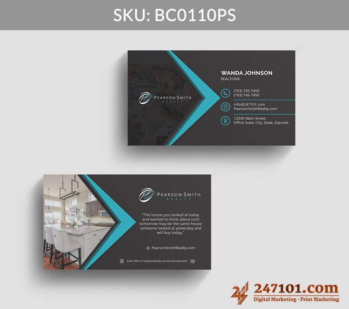 Real Estate Business Cards - BC0110 - Image 4