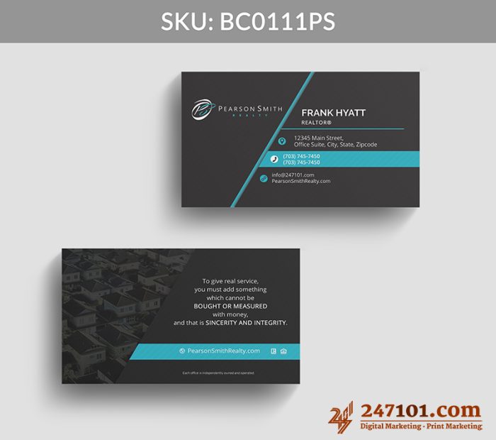 Real Estate Business Cards - BC0111 - Image 4