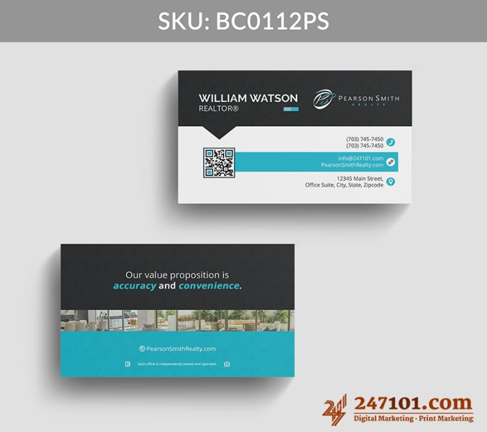 Real Estate Business Cards - BC0112 - Image 4