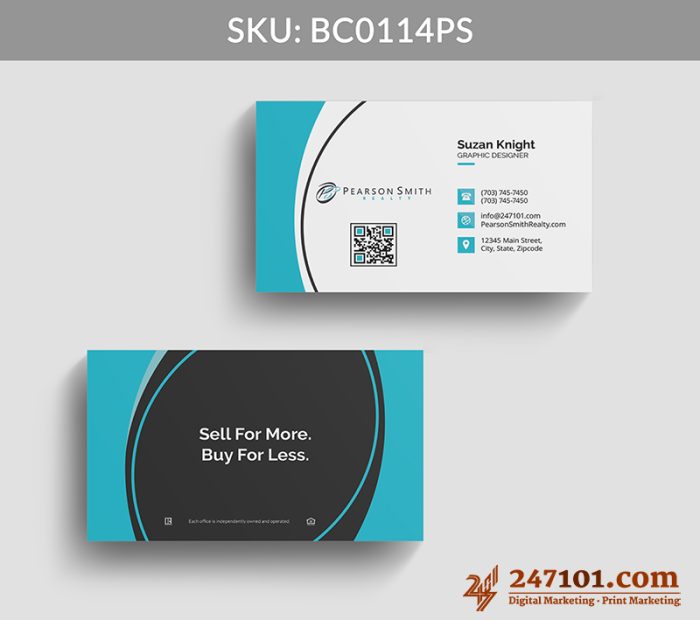Real Estate Business Cards - BC0114 - Image 12