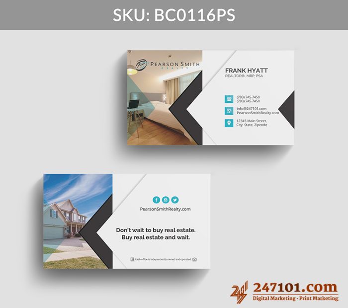 Real Estate Business Cards - BC0116 - Image 6