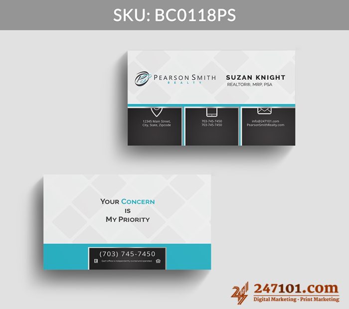 Real Estate Business Cards - BC0118 - Image 6