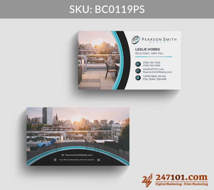 Real Estate Business Cards - BC0119 - Image 6
