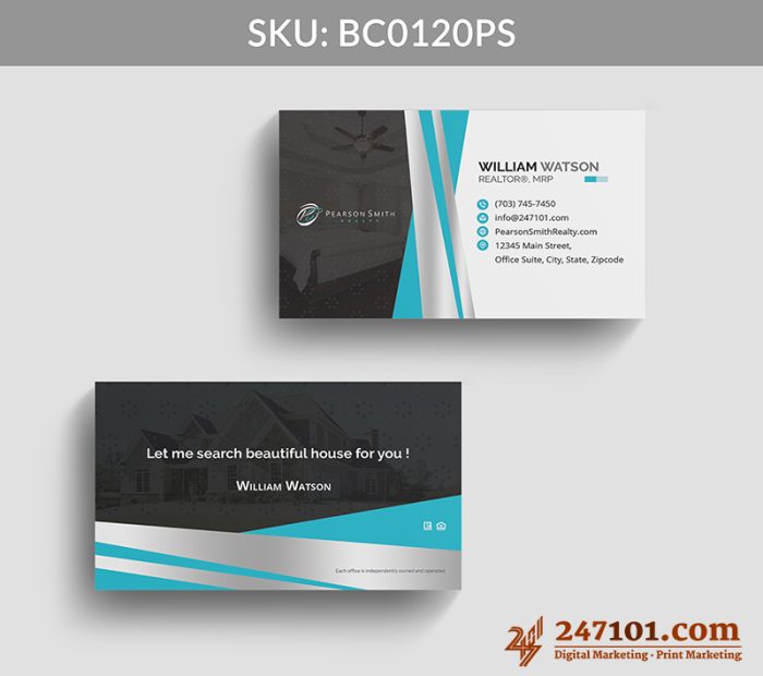 Real Estate Business Cards - BC0120 - Image 12