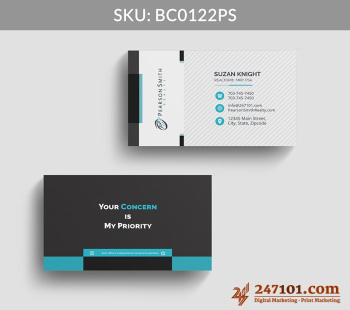 Real Estate Business Cards - BC0122 - Image 10