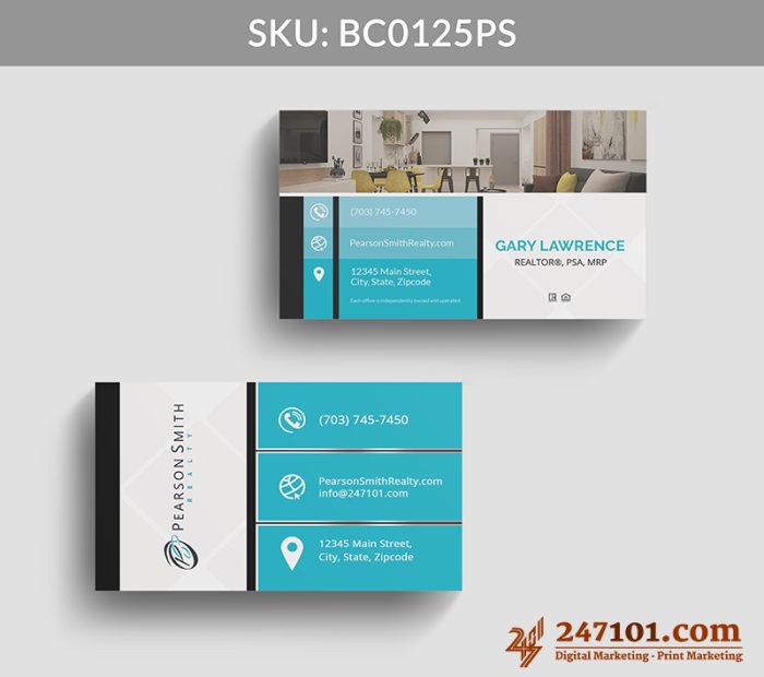 Real Estate Business Cards - BC0125 - Image 4