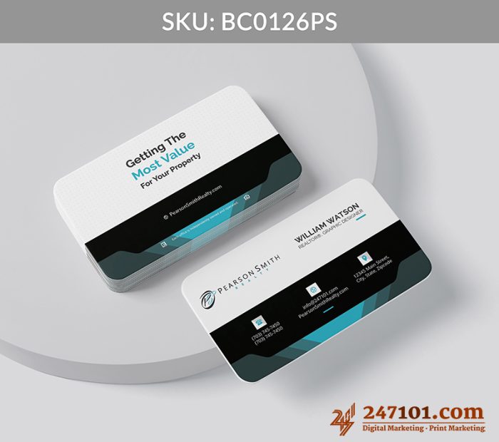Real Estate Business Cards - BC0126 - Image 5