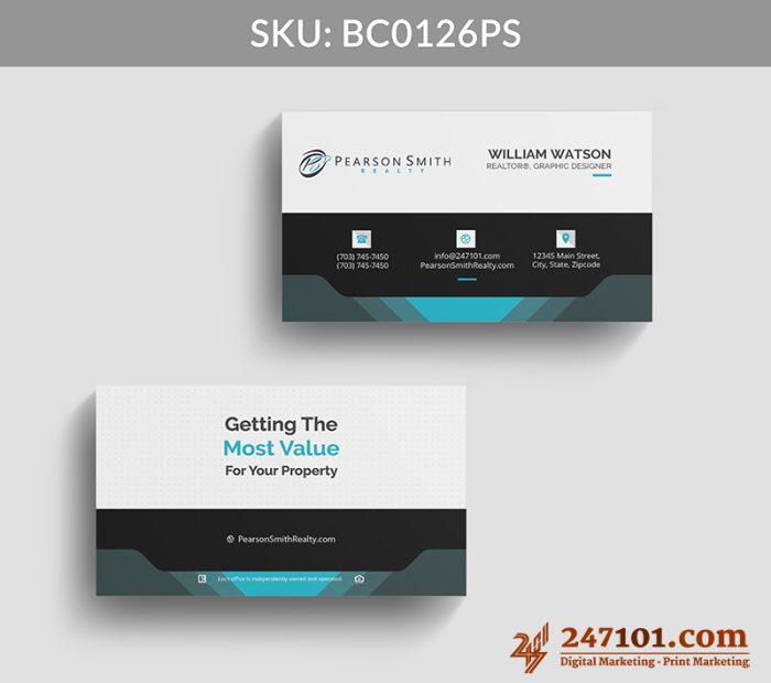 Real Estate Business Cards - BC0126 - Image 6