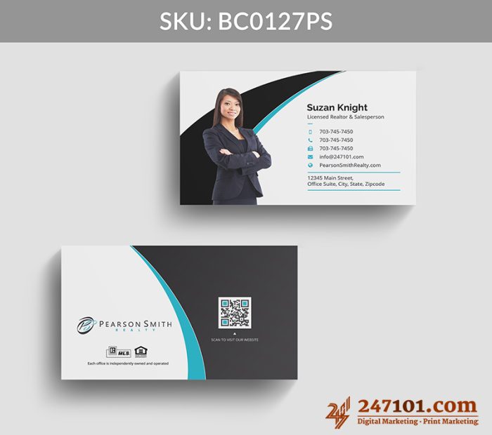 Real Estate Business Cards - BC0127 - Image 6