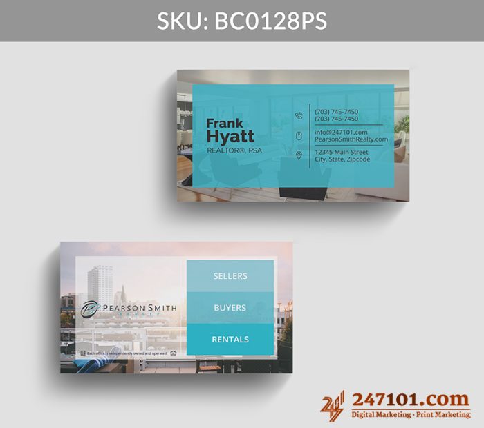Real Estate Business Cards - BC0128 - Image 4