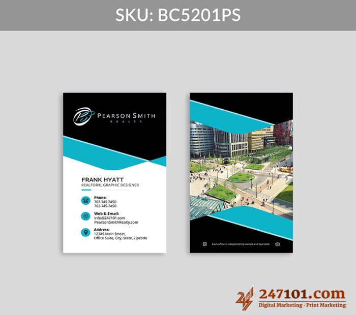 Real Estate Business Cards - BC5201 - Image 5
