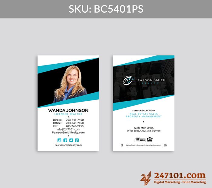 Real Estate Business Cards - BC5401 - Image 6