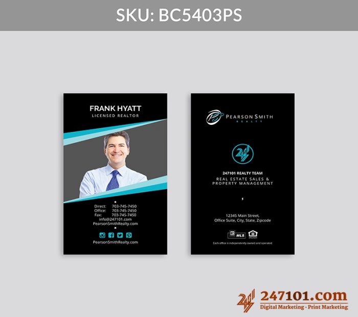 Real Estate Business Cards - BC5403 - Image 6