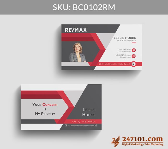 Real Estate Business Cards - BC0102 - Image 2