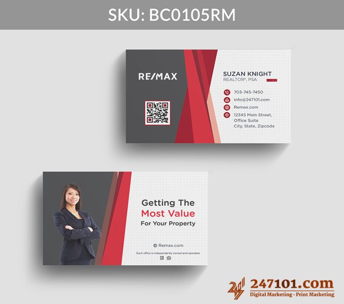 Real Estate Business Cards - BC0105 - Image 2