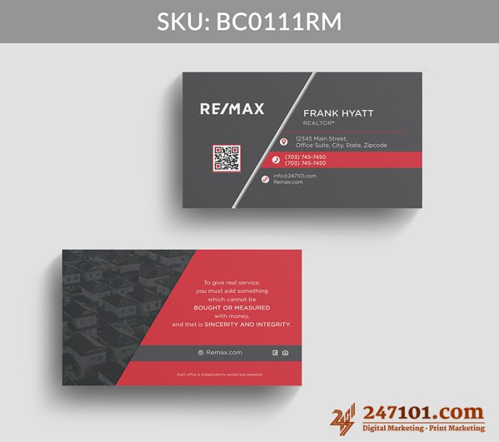 Real Estate Business Cards - BC0111 - Image 2