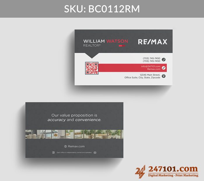 Real Estate Business Cards - BC0112 - Image 2