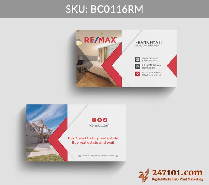 Real Estate Business Cards - BC0116 - Image 4