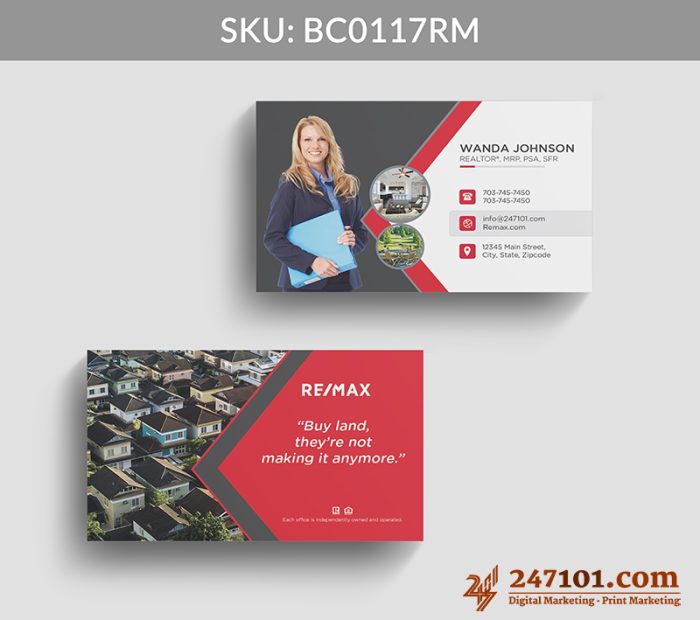 Real Estate Business Cards - BC0117 - Image 4