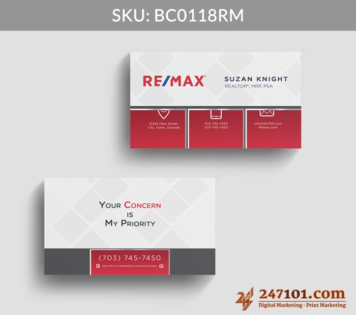 Real Estate Business Cards - BC0118 - Image 4