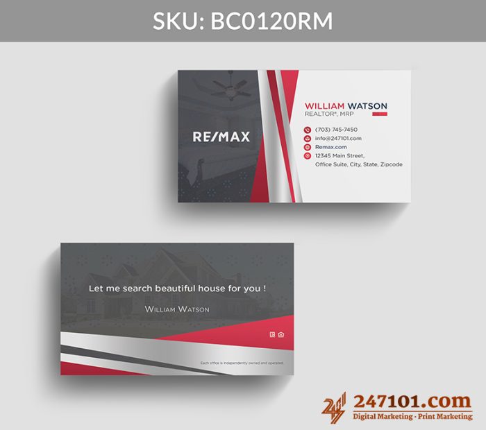Real Estate Business Cards - BC0120 - Image 10