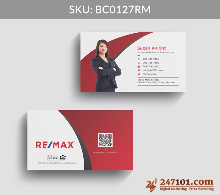 Real Estate Business Cards - BC0127 - Image 4