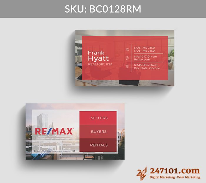 Real Estate Business Cards - BC0128 - Image 2