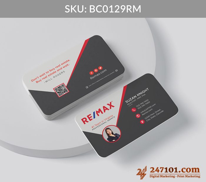 Real Estate Business Cards - BC0129 - Image 5