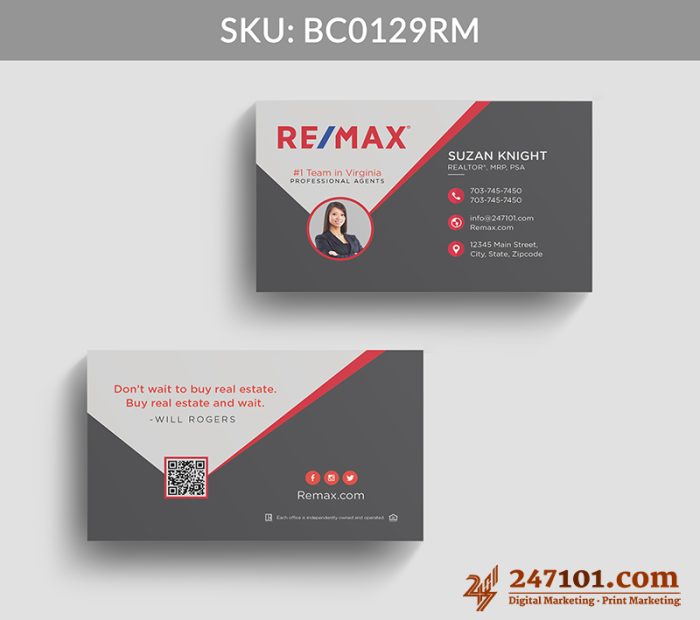 Real Estate Business Cards - BC0129 - Image 4