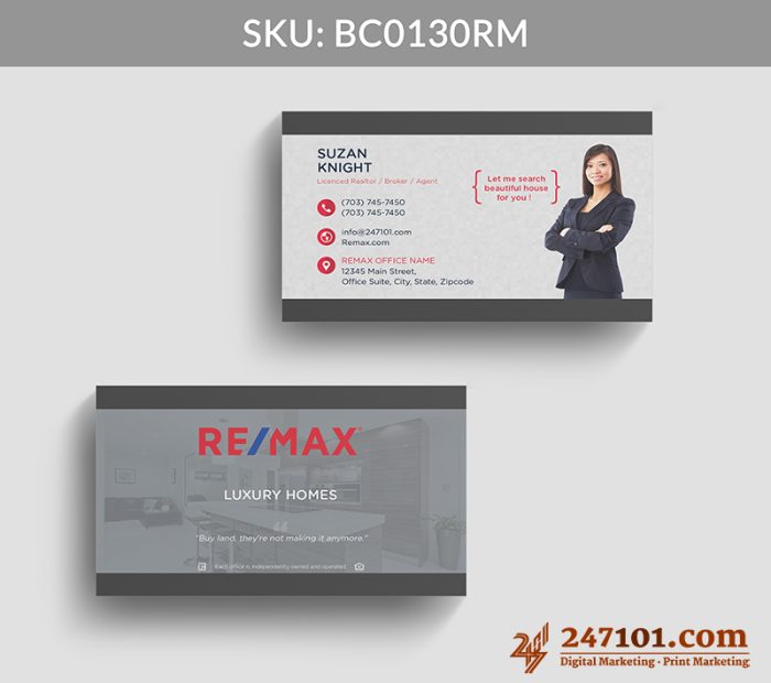 Real Estate Business Cards - BC0130 - Image 4
