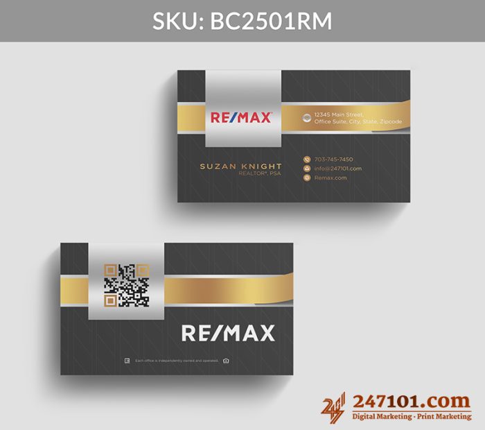 Real Estate Business Cards - BC2501 - Image 2