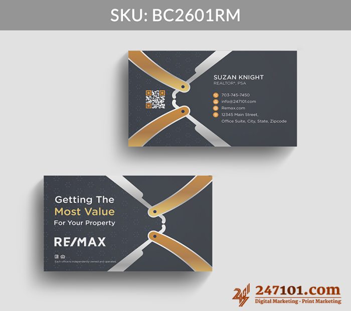 Real Estate Business Cards - BC2601 - Image 2