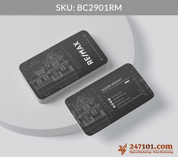 Real Estate Business Cards - BC2901 - Image 3
