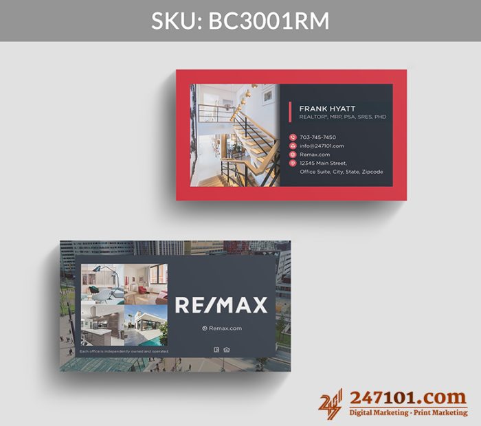 Real Estate Business Cards - BC3001 - Image 6