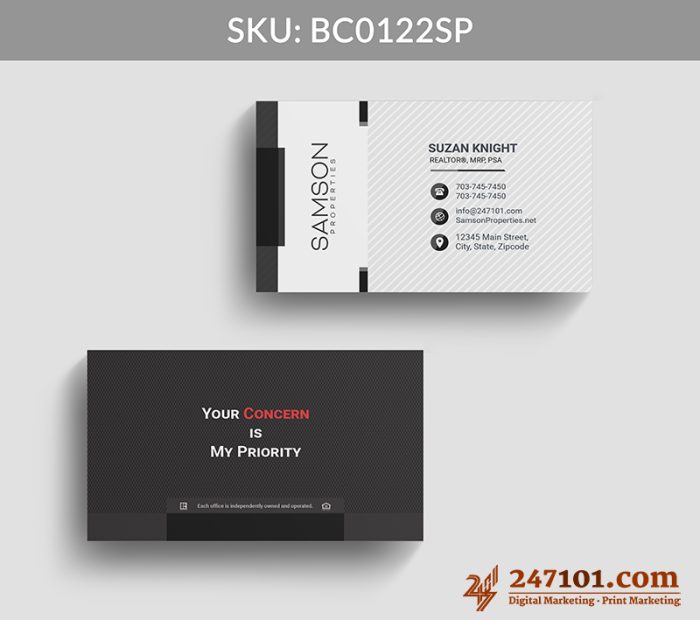 Real Estate Business Cards - BC0122 - Image 24