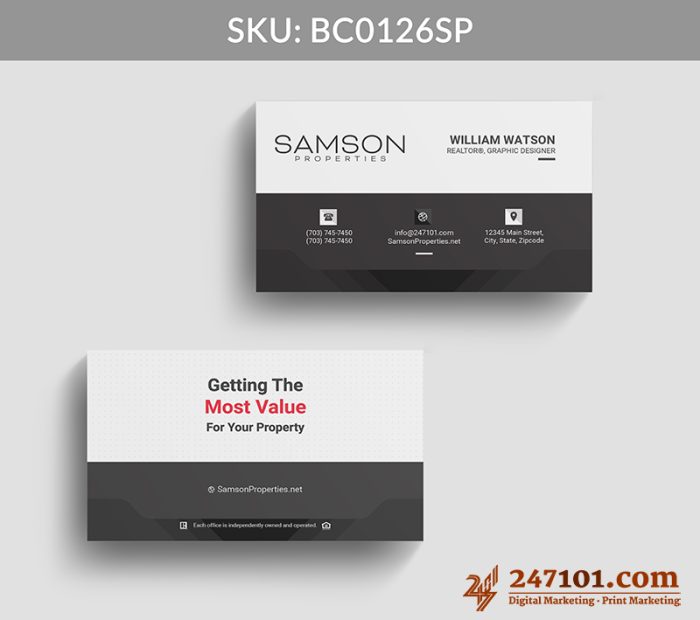 Real Estate Business Cards - BC0126 - Image 20