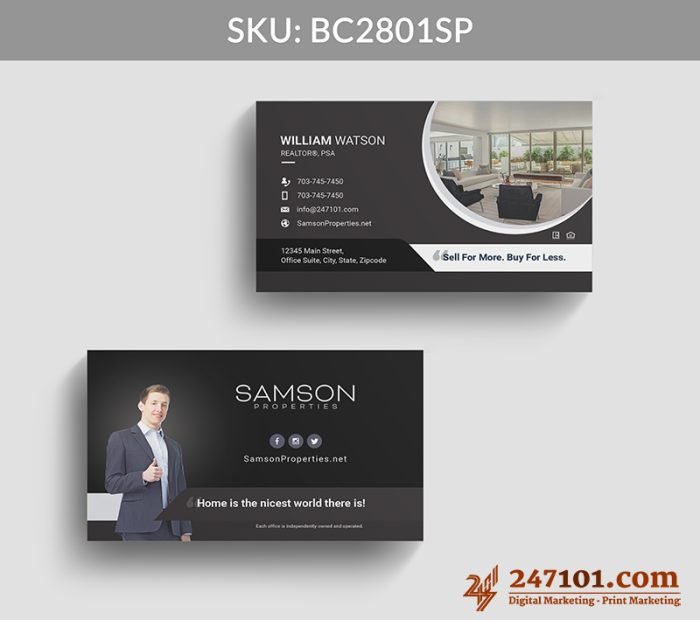 Real Estate Business Cards - BC2801 - Image 18