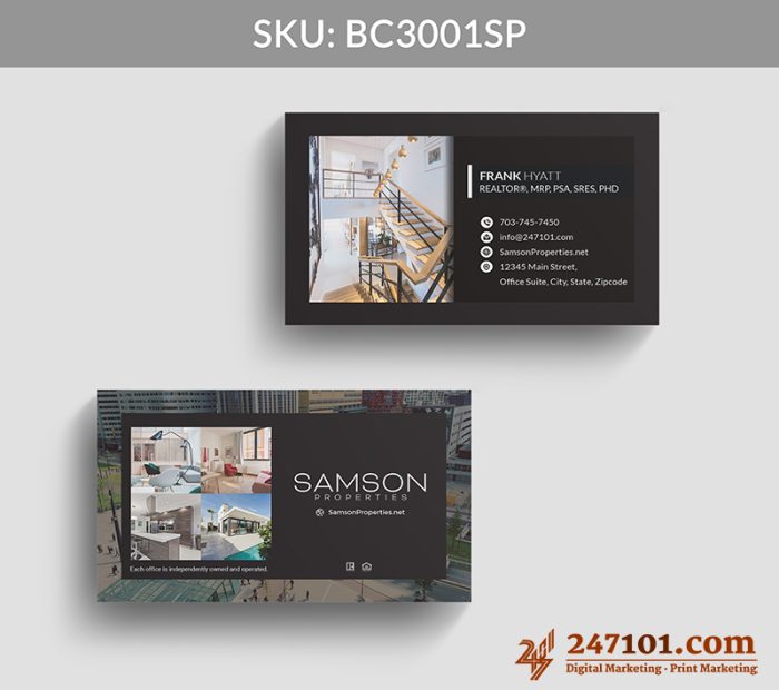 Real Estate Business Cards - BC3001 - Image 22