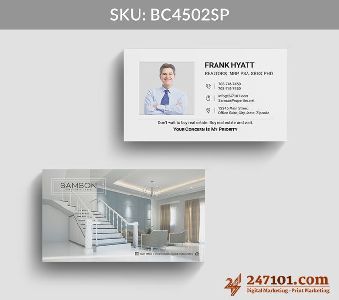 Real Estate Business Cards - BC4502 - Image 22